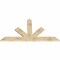 Ekena Millwork Saratoga Rough Sawn Timber Gable Bracket, Douglas Fir, 72"W x 39"H x 2"D x 6"F, 13/12 Pitch GBW072X39X0206SAR00RDF - alternate 2